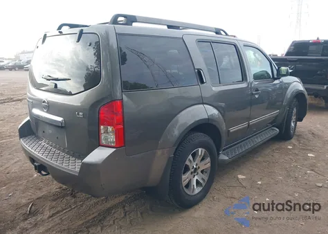 2008 Nissan Pathfinder Le from USA, damaged, VIN 5N1AR18B18C647616